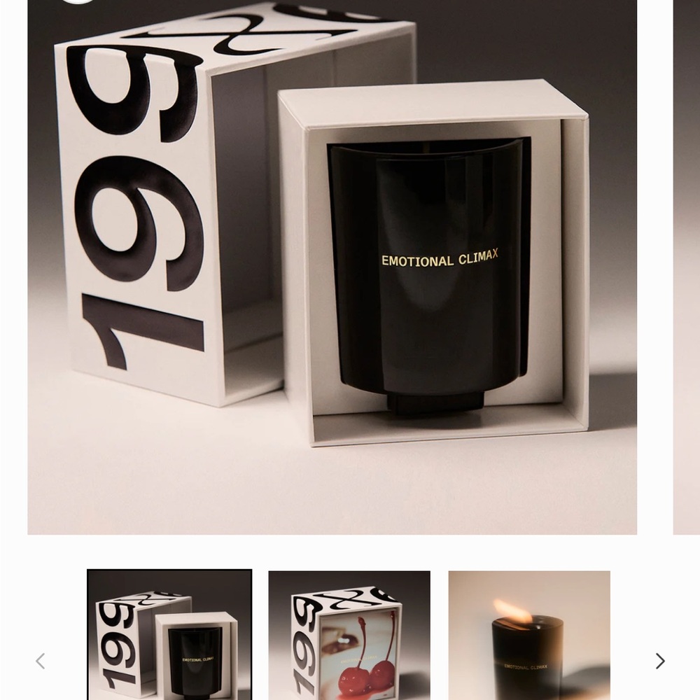 199x Luxury Candle in Emotional Climax Scent